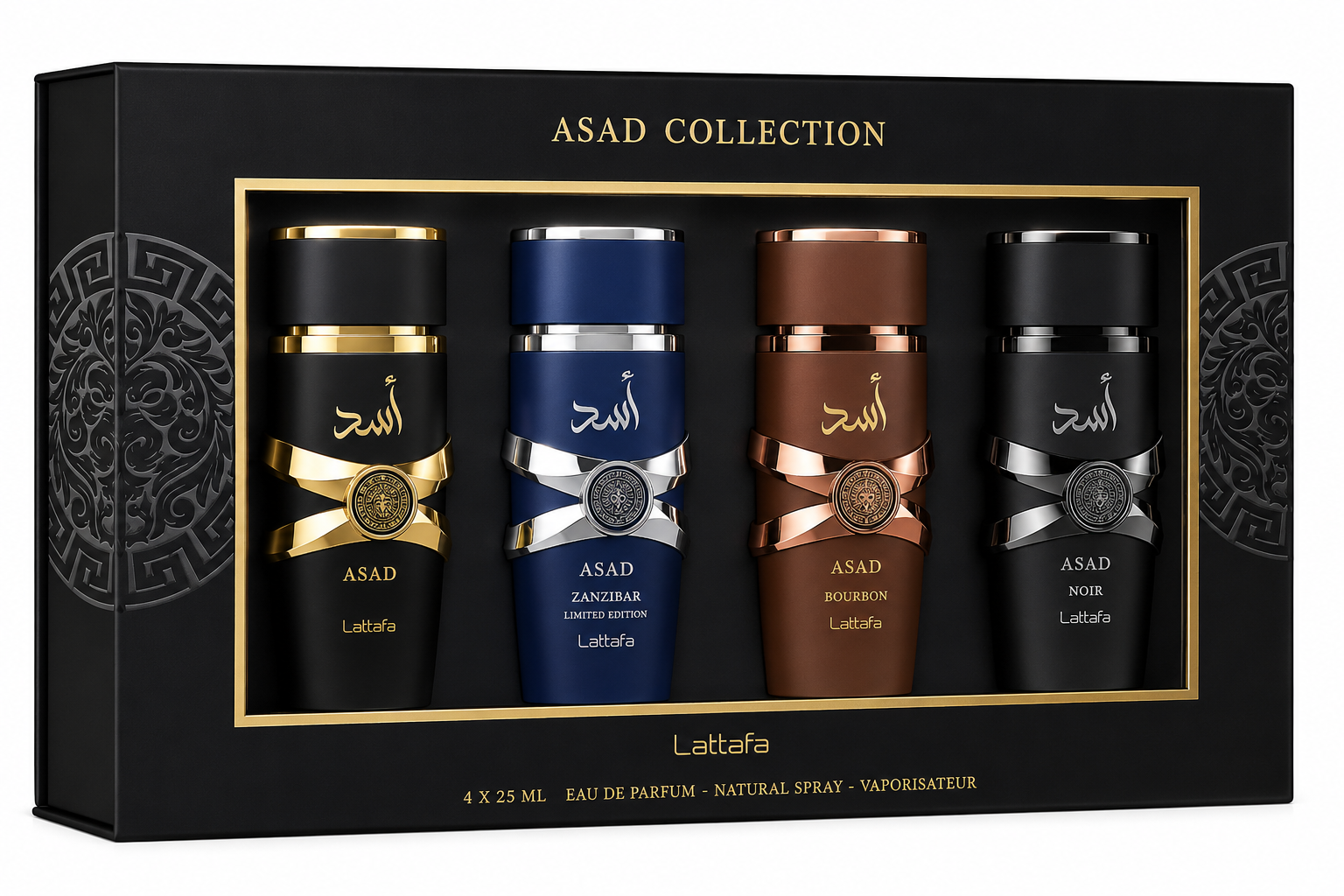 Lattafa Asad Válogatás/Ajándékszett 4X25ML
