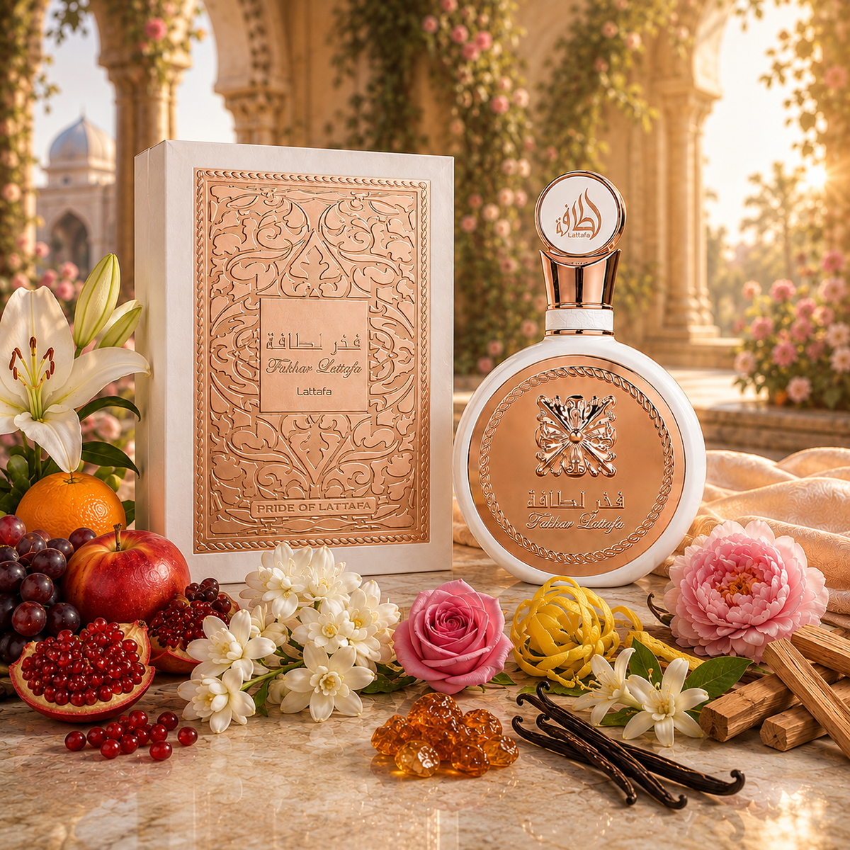 Lattafa Fakhar Rose EDP Női Parfüm 100ML
